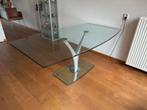 Rolf Benz Glazen Eettafel - 100x180, Huis en Inrichting, Ophalen, Gebruikt, 50 tot 100 cm, Glas