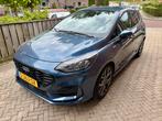 Ford Fiësta ST-Line X *FABRIEKSGARANTIE 1.0 Ecoboost Hybrid, Auto's, Voorwielaandrijving, Blauw, Handgeschakeld, 48 €/maand