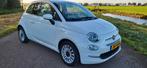Fiat 500 1.2 Lounge 2020 Navi Cruise Carplay Pdc 1 Ste Eigen, Auto's, Fiat, Voorwielaandrijving, 4 cilinders, 4 stoelen, Wit