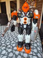 Robot 37cm met geweer en schild, Ophalen of Verzenden, Gebruikt, Jongen of Meisje