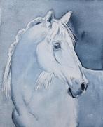 aquarel paard, Ophalen of Verzenden