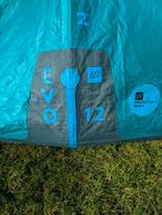 North Evo 12m (2018) + Trust Bar + Pomp | Geen reparaties!, Watersport en Boten, Kitesurfen, Ophalen, Gebruikt, Geen board, Kite