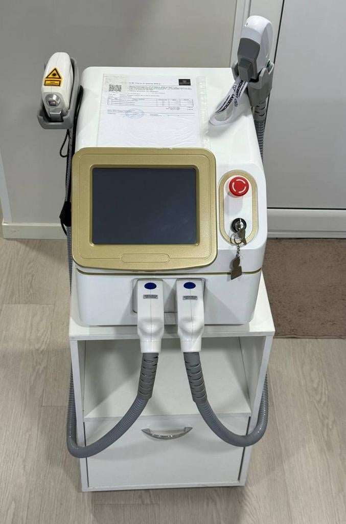 Professionele Diode Laser Ontharingsapparaat ALD2, Ophalen of Verzenden, Zo goed als nieuw, Gehele gezicht