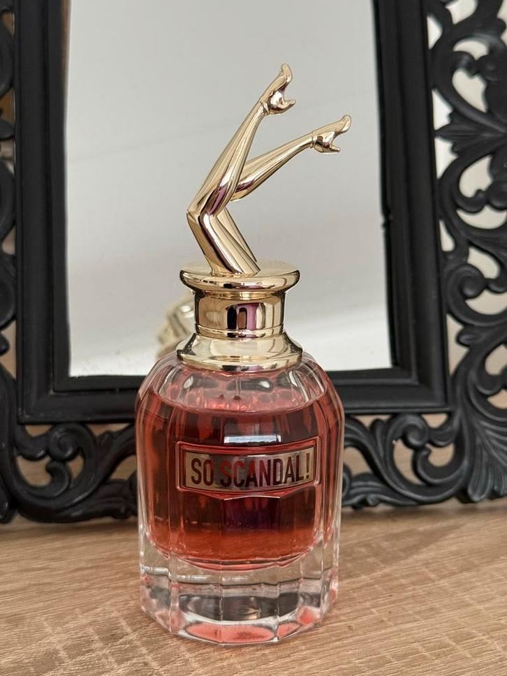 Jean Paul Gaultier So Scandal! Parfum 50 ml, Sieraden, Tassen en Uiterlijk, Uiterlijk | Parfum, Zo goed als nieuw, Ophalen of Verzenden