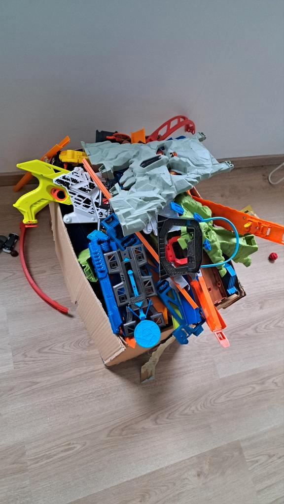 Groot Hot Wheels Banen Pakket - Uren Speelplezier!, Kinderen en Baby's, Speelgoed | Overig, Gebruikt, Jongen, Ophalen