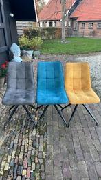 Eettafelstoelen, Huis en Inrichting, Stoelen, Ophalen, Gebruikt, Overige kleuren, Stof