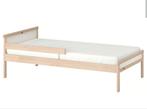 Ikea peuterbed Sniglar 70x160 incl lattenbodem en zijsteun, Ophalen, 190 cm of minder, Zo goed als nieuw, Eenpersoons