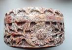 Speksteen sieradendoosje / ringendoosje. Mooi bewerkt., Ophalen of Verzenden