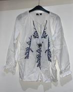 Wit blousje boho/ibiza style maat s/m, Ophalen of Verzenden, Zo goed als nieuw, Wit