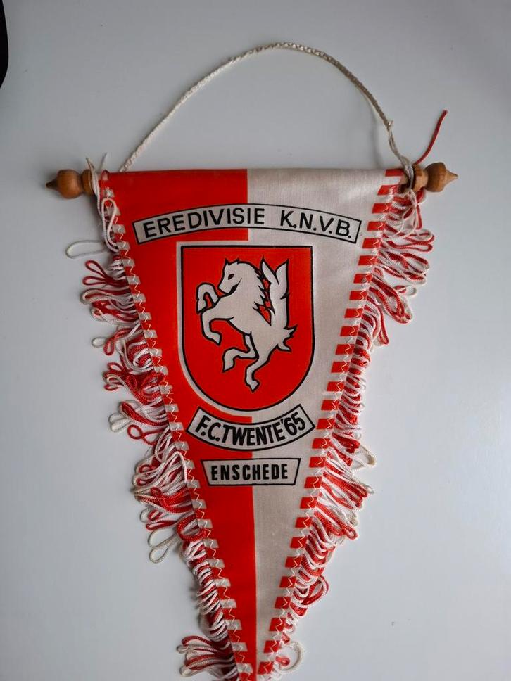 FC Twente Vaandel - Uniek!, Verzamelen, Sportartikelen en Voetbal, Gebruikt, Vaantje of Sjaal, F.C. Twente, Ophalen of Verzenden
