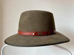 Akubra 100% wolvilt hoed met opaal, Verzenden, Hoed, Akubra, 57 cm (M, 7⅛ inch) of minder