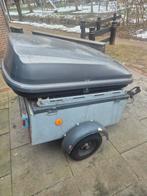 Bagage aanhangwagen met dakkoffer 420L, Ophalen, Gebruikt