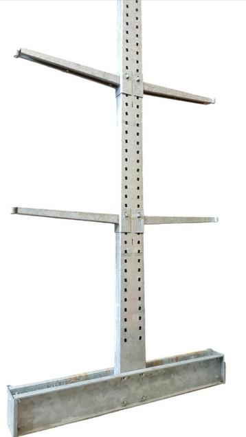 Draagarmstelling verzinkt H=350cm D=80cm. Prijs per staander beschikbaar voor biedingen