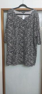 Zwart shirt met print - Msmode maat XL ter aanbieding, Kleding | Dames, Tops, Zwart, Maat 46/48 (XL) of groter, Ophalen of Verzenden