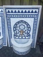 Marokkaanse fontein gemaakt van mozaïek handmade, Tuin en Terras, Waterpartijen en Fonteinen, Nieuw, Ophalen of Verzenden, Fontein
