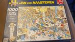 Jan van haasteren - kassa erbij, puzzel 1000 stukjes, Ophalen of Verzenden, Zo goed als nieuw