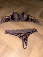 Noir hunkemoller setje, Kleding | Dames, Verzenden, Zwart, String