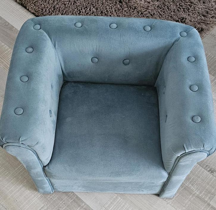 2x Schattige kinderfauteuil - perfect voor de kleintjes!, Huis en Inrichting, Fauteuils, Zo goed als nieuw, Stof, Minder dan 50 cm