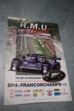 Automobiel poster 2000 spa francorchamps cadillac, Verzamelen, Merken en Reclamevoorwerpen, Ophalen of Verzenden, Zo goed als nieuw