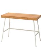 Ikea Lillasen bureau bamboe, Ophalen, Zo goed als nieuw