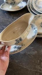 Villeroy & Boch Servies met Blauw Bloemmotief, Antiek en Kunst, Ophalen