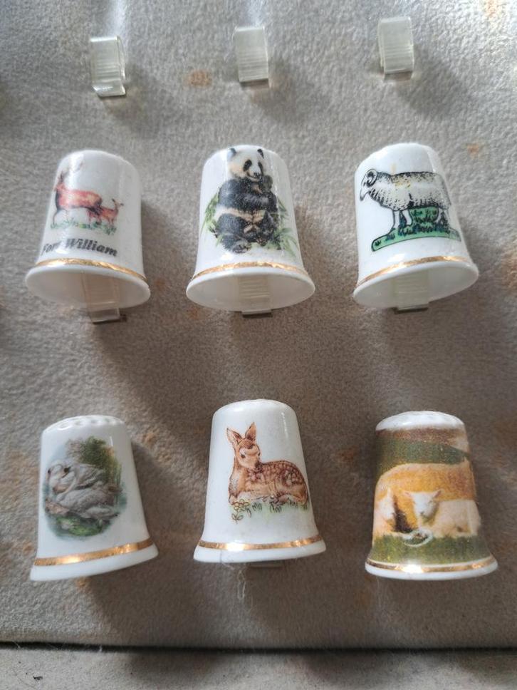 Collectie Vingerhoedjes - Diverse Soorten, Verzamelen, Overige Verzamelen, Ophalen of Verzenden