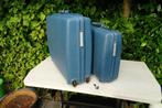 2  reiskoffers   Samsonite, Ophalen, Gebruikt, Hard kunststof, Slot
