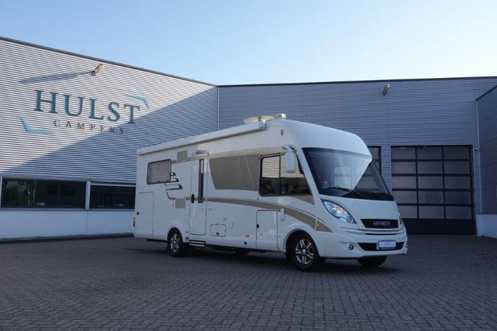 Hymer B 634 SL Duo Mobil, Rondzit, Luchtvering, Levelsysteem, Caravans en Kamperen, Campers, Bedrijf, tot en met 4, Integraal