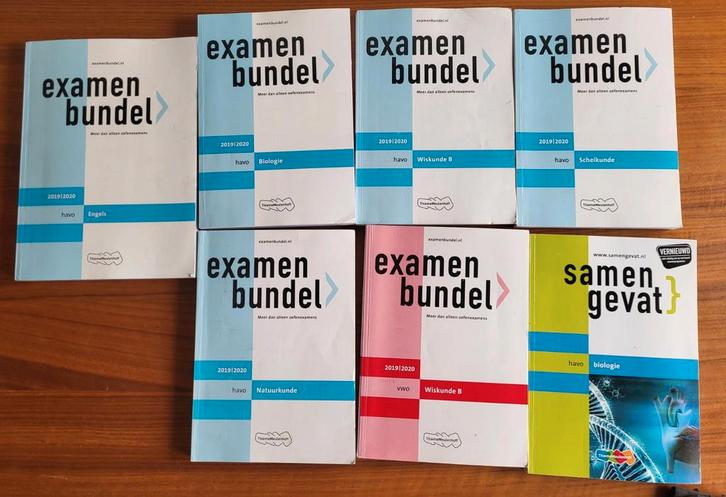 Examenbundel Boeken 2019/2020, Boeken, Schoolboeken, Gelezen, Overige vakken, HAVO, Ophalen