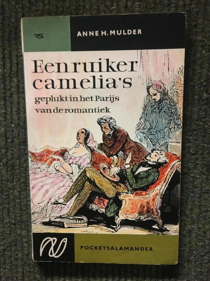 Een ruiker Camelia's; door Anne H. Mulder #Parijs #Vintage, Boeken, Literatuur, Gelezen, Nederland, Ophalen of Verzenden