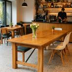 Vintage farm table, horeca klaptafels, boerentafel  927, Ophalen of Verzenden, Nieuw