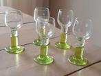 5 vintage likeur limoncello glaasjes jaren 70, Verzamelen, Glas en Borrelglaasjes, Ophalen of Verzenden, Zo goed als nieuw, Borrel- of Shotglas