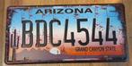 Metalen Amerikaanse nummerbord - vintage nummer plaat, Ophalen of Verzenden, A, U, S
