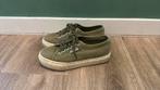 Superga groen maat 39, Ophalen of Verzenden, Zo goed als nieuw, Groen, Sneakers of Gympen