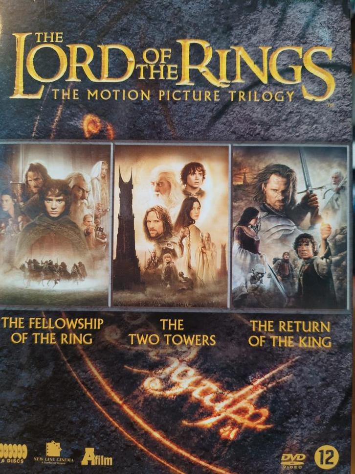 Lord of the Rings Trilogy DVD Boxset NL ZGAN!!, Cd's en Dvd's, Dvd's | Science Fiction en Fantasy, Zo goed als nieuw, Fantasy