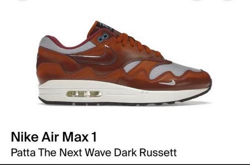 Nike air Max 1 maat 45,5, Kleding | Heren, Schoenen, Nieuw, Zwart, Ophalen of Verzenden