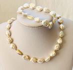 Parelketting, Armband van Japanse Biwa Parels 14K, Ophalen of Verzenden, Nieuw