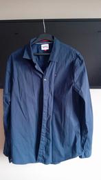 Tommy Hilfiger overhemd XXL donkerblauw, Ophalen of Verzenden, Gedragen, Blauw, Tommy Hilfiger