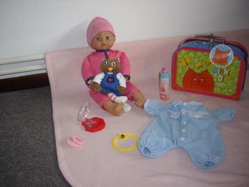 baby pop met koffertje en acc beschikbaar voor biedingen