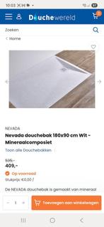 Nevada Douchebak composiet (met kleine schade), Ophalen, Gebruikt, Overige typen, 50 tot 100 cm