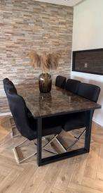 Eettafel marmer richmond, Huis en Inrichting, Complete inboedels, Ophalen of Verzenden