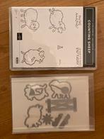 stampin'up bundel counting sheep stempels en stansen zgan, Verzenden, Zo goed als nieuw, EZ-mounted stempel