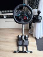 Logitech G29 Racestuur + Pook - Zo goed als nieuw!, Spelcomputers en Games, Spelcomputers | Overige Accessoires, Ophalen of Verzenden