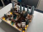 Kerstdorp op dienblad - handgemaakt met verlichting, Diversen, Kerst, Ophalen, Zo goed als nieuw