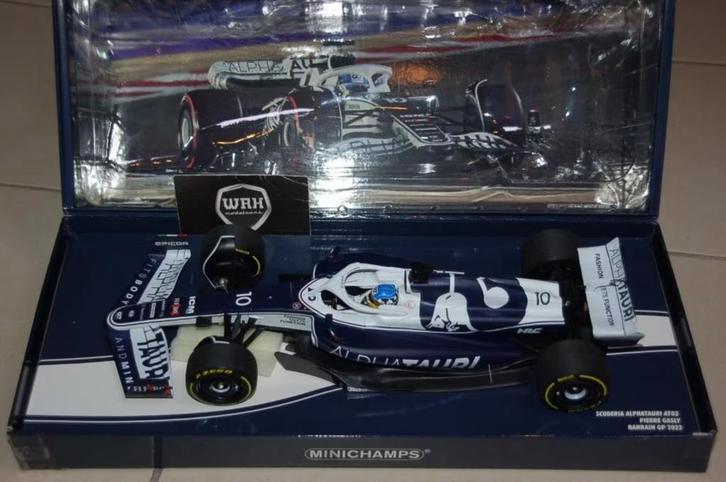 SALE !! 1:18 ALPHATAURI AT03 GASLY F1 Minichamps in box WRH, Hobby en Vrije tijd, Modelauto's | 1:18, Zo goed als nieuw, Auto