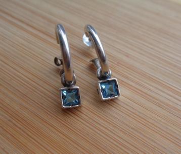 zilveren oorbellen met hangertjes [326] beschikbaar voor biedingen