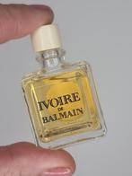 Vintage 1980 Ivoire de Balmain parfum 7,5ml, Verzamelen, Ophalen of Verzenden, Zo goed als nieuw, Miniatuur