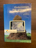 Ondernemen met informatie, Jan Snijders Theo de Groot, Ophalen of Verzenden, Zo goed als nieuw, Overige onderwerpen