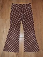 H&M corduroy flare broek met bloemen maat 98, Kinderen en Baby's, Meisje, Gebruikt, Ophalen of Verzenden, Broek