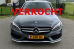 Mercedes-Benz C-Klasse C180 AMG panoramadak 2016, Automaat, 65 €/maand, 1800 kg, Zwart